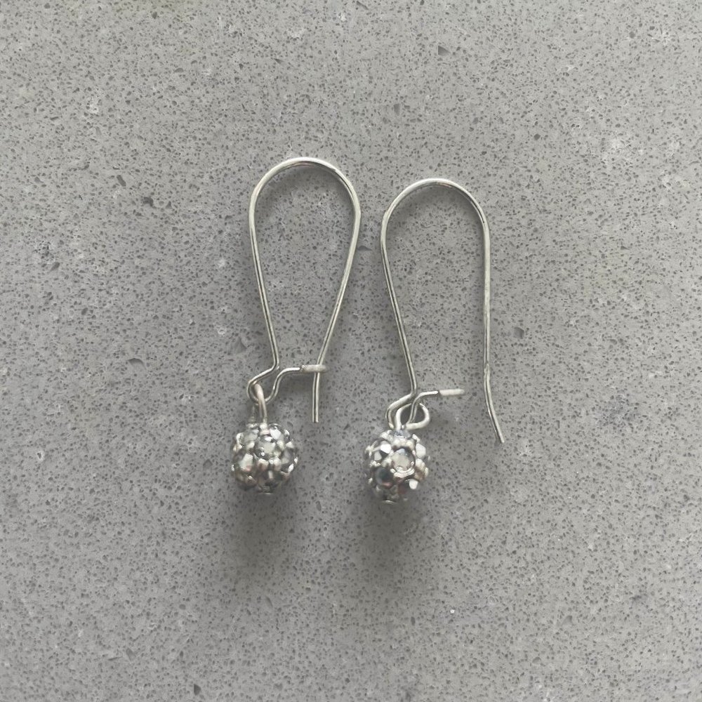 AEO ball dangle earrings
